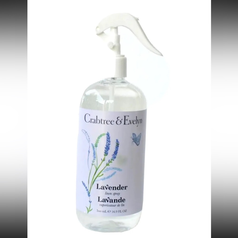 Crabtree & Evelyn Lavender Linen Spray 16.9 oz NEW